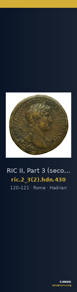 RIC II, Part 3 (second edition) Hadrian 430 — CANOA