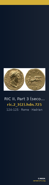 RIC II, Part 3 (second edition) Hadrian 725 — CANOA