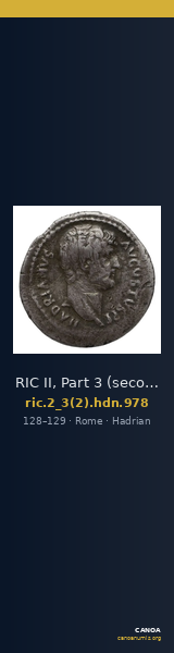 RIC II, Part 3 (second edition) Hadrian 978 — CANOA