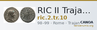 RIC II Trajan 10 — CANOA