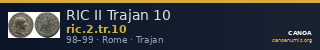 RIC II Trajan 10 — CANOA