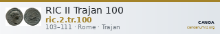 RIC II Trajan 100 — CANOA