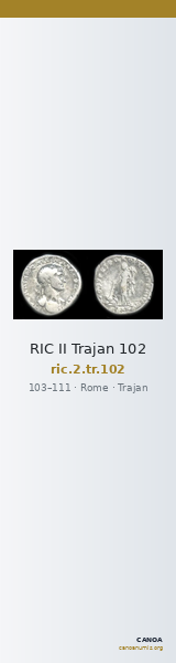 RIC II Trajan 102 — CANOA
