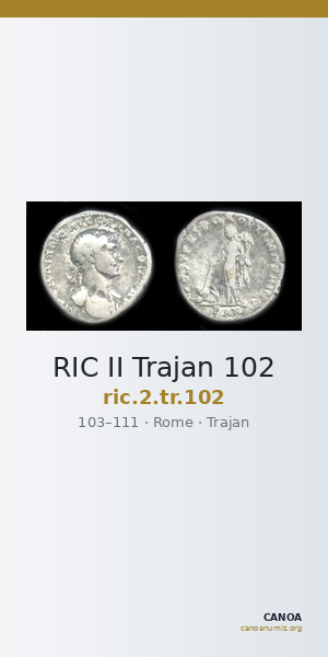 RIC II Trajan 102 — CANOA