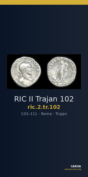 RIC II Trajan 102 — CANOA