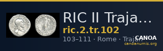 RIC II Trajan 102 — CANOA