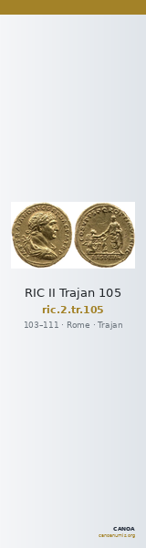 RIC II Trajan 105 — CANOA