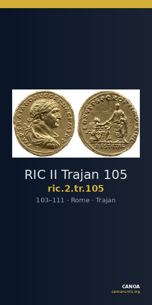 RIC II Trajan 105 — CANOA