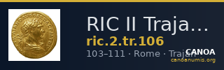 RIC II Trajan 106 — CANOA