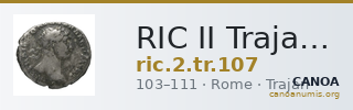 RIC II Trajan 107 — CANOA