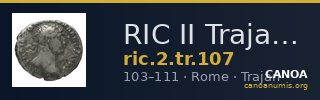 RIC II Trajan 107 — CANOA