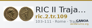 RIC II Trajan 109 — CANOA