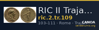 RIC II Trajan 109 — CANOA