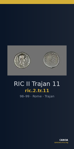 RIC II Trajan 11 — CANOA