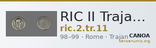 RIC II Trajan 11 — CANOA