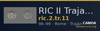RIC II Trajan 11 — CANOA