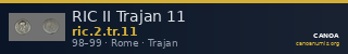 RIC II Trajan 11 — CANOA