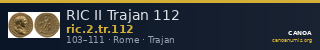 RIC II Trajan 112 — CANOA
