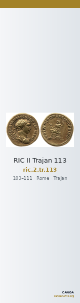 RIC II Trajan 113 — CANOA