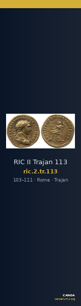 RIC II Trajan 113 — CANOA
