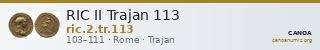 RIC II Trajan 113 — CANOA