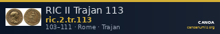 RIC II Trajan 113 — CANOA