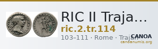 RIC II Trajan 114 — CANOA