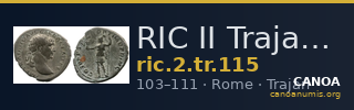 RIC II Trajan 115 — CANOA