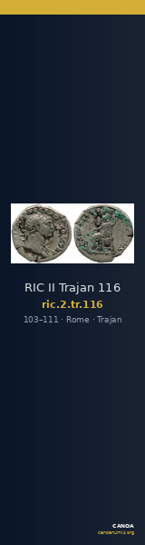 RIC II Trajan 116 — CANOA