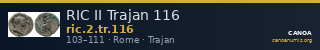 RIC II Trajan 116 — CANOA