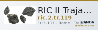 RIC II Trajan 119 — CANOA