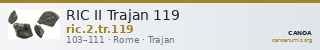 RIC II Trajan 119 — CANOA
