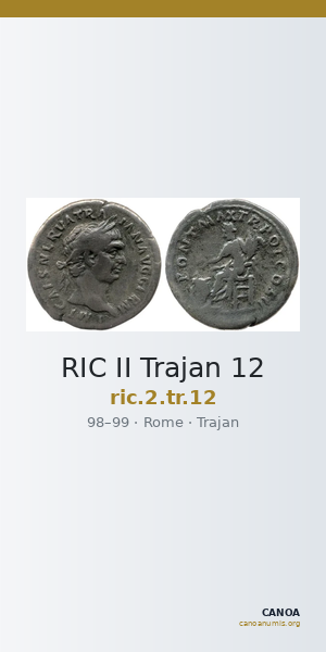 RIC II Trajan 12 — CANOA