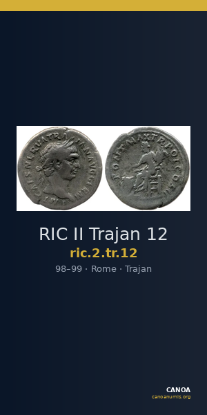 RIC II Trajan 12 — CANOA