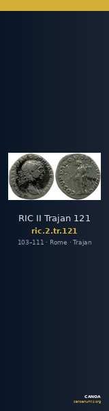 RIC II Trajan 121 — CANOA