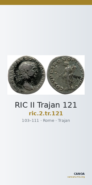 RIC II Trajan 121 — CANOA