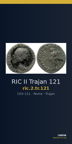 RIC II Trajan 121 — CANOA