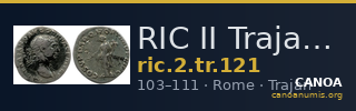 RIC II Trajan 121 — CANOA