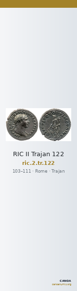 RIC II Trajan 122 — CANOA