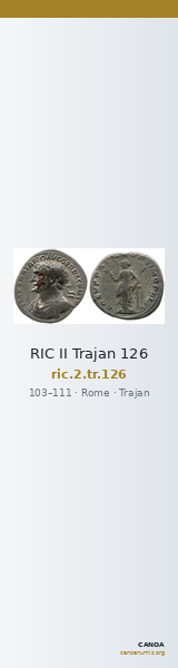 RIC II Trajan 126 — CANOA