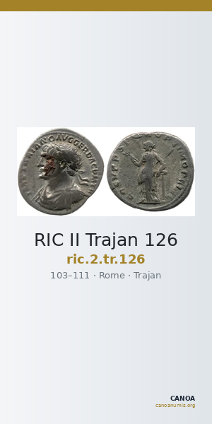 RIC II Trajan 126 — CANOA