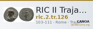 RIC II Trajan 126 — CANOA