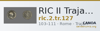 RIC II Trajan 127 — CANOA