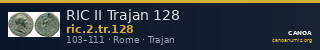 RIC II Trajan 128 — CANOA