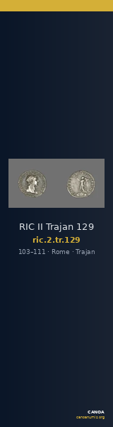 RIC II Trajan 129 — CANOA