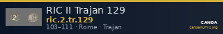 RIC II Trajan 129 — CANOA
