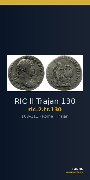 RIC II Trajan 130 — CANOA