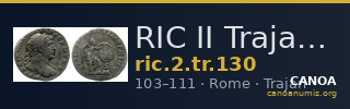 RIC II Trajan 130 — CANOA