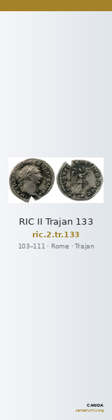 RIC II Trajan 133 — CANOA