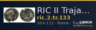 RIC II Trajan 133 — CANOA